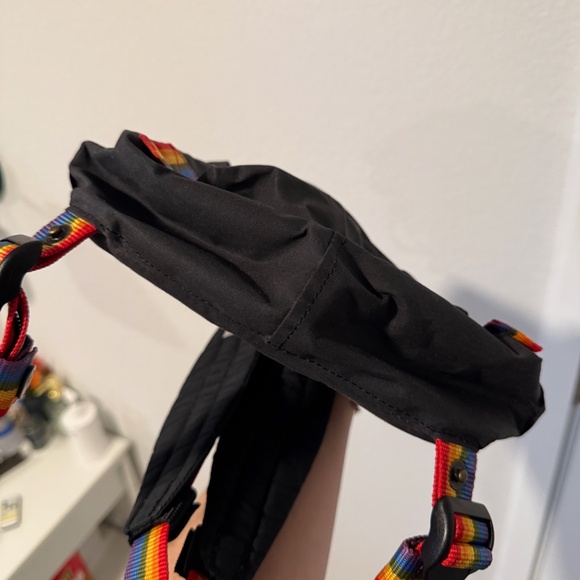 Fjallraven Kanken Mini Backpack - Black + Rainbow - Picture 8 of 8